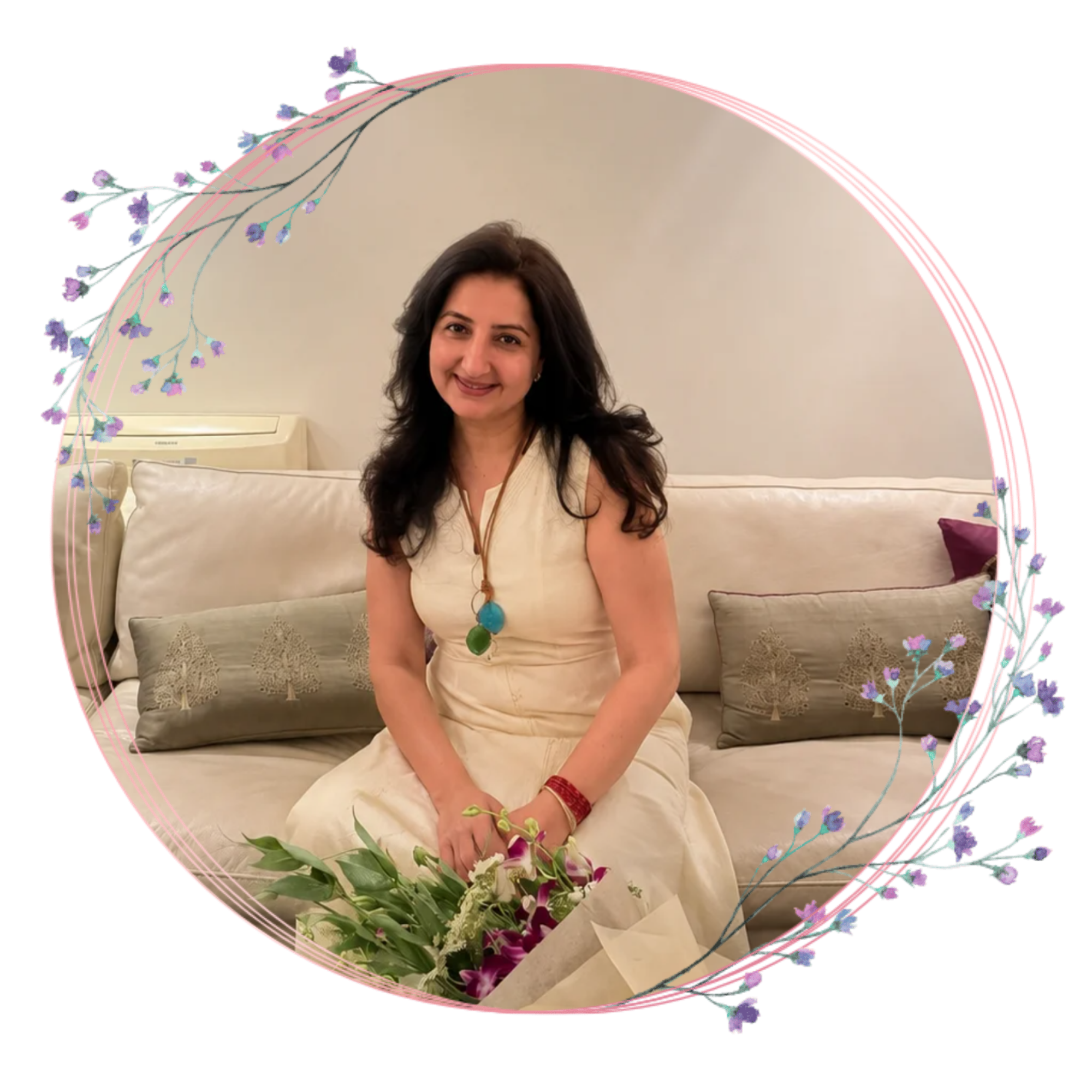 Rubina, founder of Patterns & Purpose